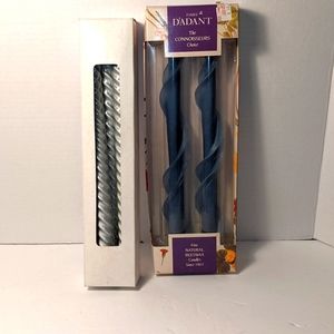 NIB Vintage Twisted 12" Candles